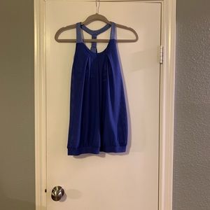 Purple Mesh, Built In Bra Workout Top! Worn once!